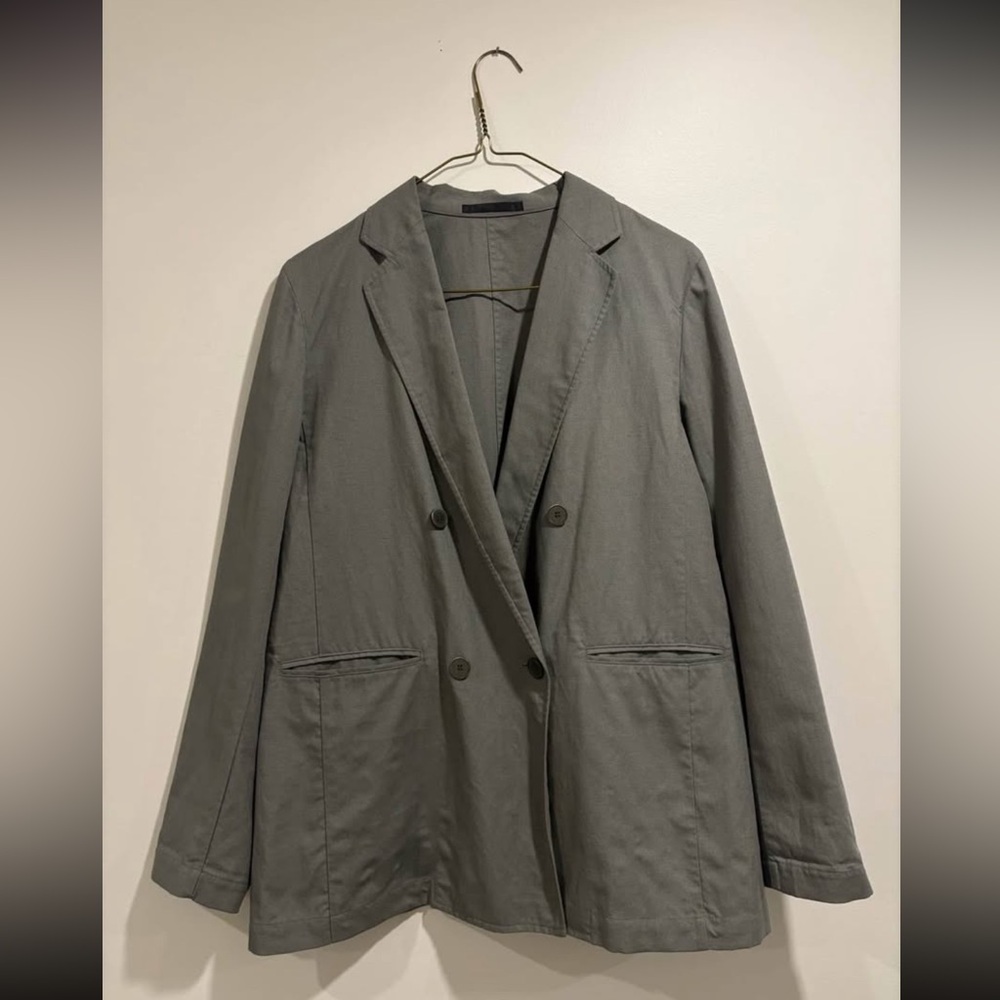 Uniqlo linen blend suit EUC size XS and S - Picture 3 of 5